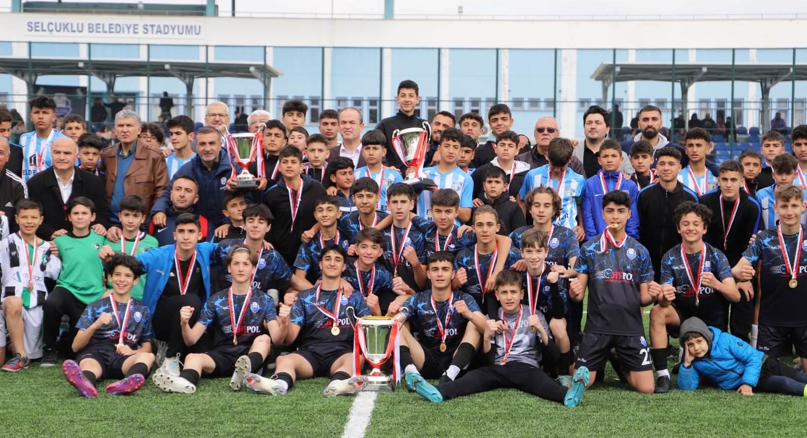 Konya’da U-14 Türkiye Şampiyonu Kaplıkaya Kültürspor Oldu